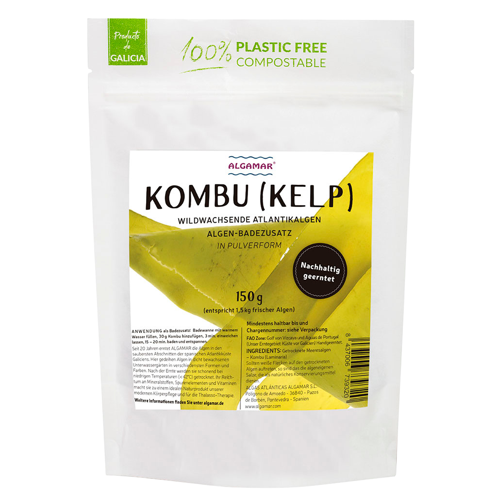 Kombu Algen (Kelp) Pulver 150g