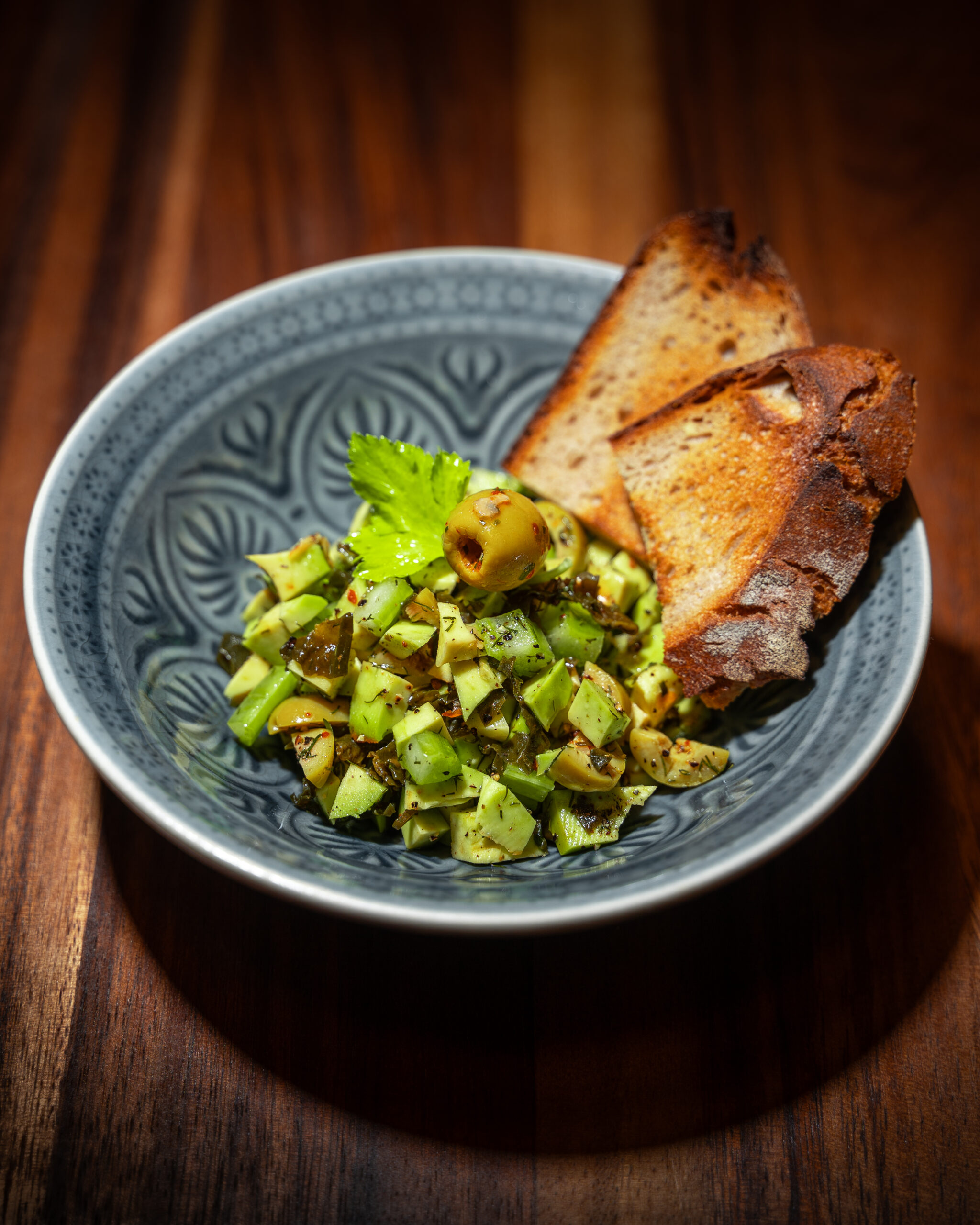 Avocado Tartar mit frischem Wakame