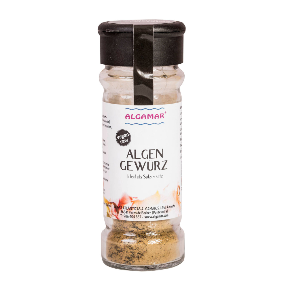 Algen-Gewürz 70g (bio, roh, vegan)