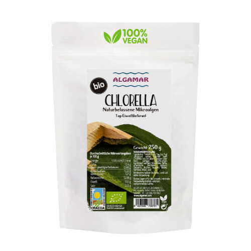 Chlorella Pulver (bio, vegan)