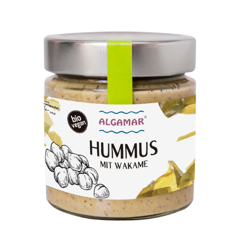 Hummus mit Wakame 180g (bio, vegan)