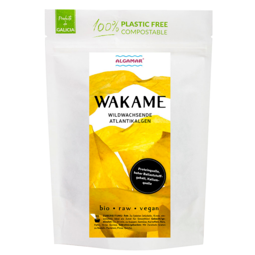 Wakame Blätter Freisteller
