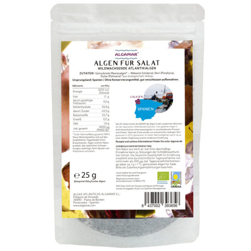 Algen für Salat Topping 25g (bio, vegan)