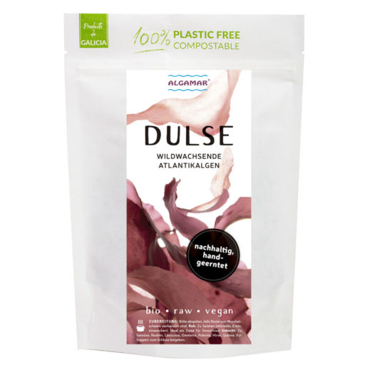 Produktfoto Algamar Dulse Algen (Lappentang) Vorderseite