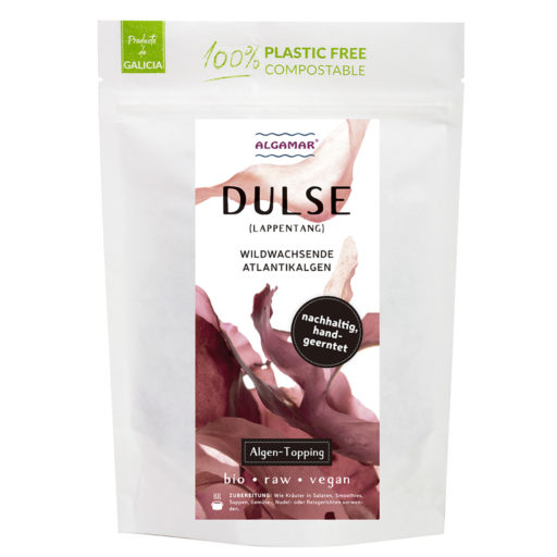 Produktfoto Dulse/Lappentang Flocken Algen-Topping Vorderseite