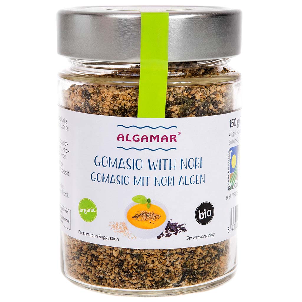 Gomasio mit Nori-Algen (bio, vegan)
