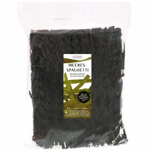 Produktfoto Algamar Meeresspaghetti Algen 500g Packung Vorderseite
