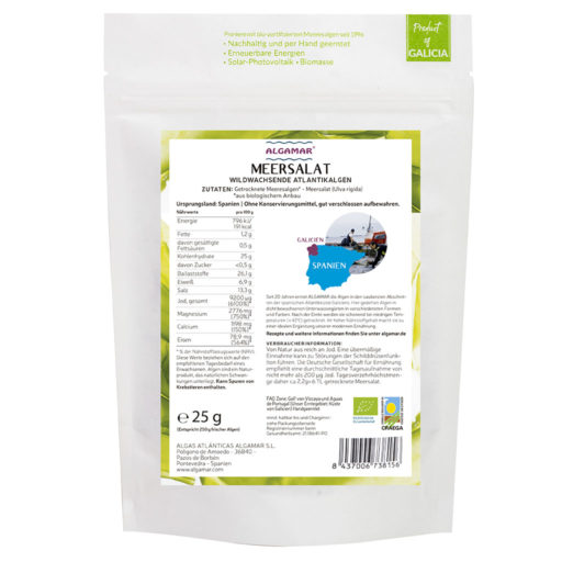 Produktfoto Meersalat 25g Rückseite