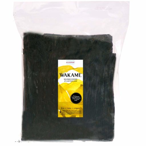 Produktfoto Algamar Wakame Algen 500g Packung Vorderseite
